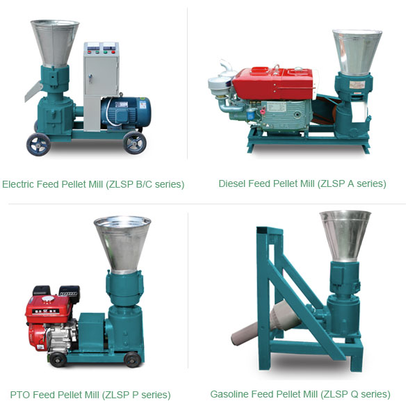 4 types of feed pellet mill