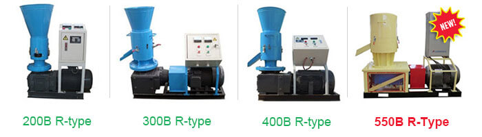 R-type electric biomass pellet mill