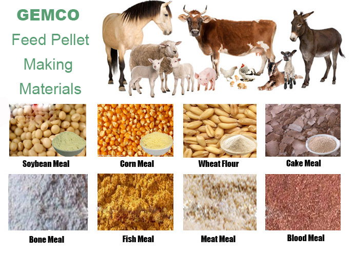 feed pellet raw materials