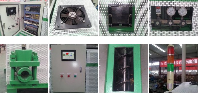 Details of Hydraulic Briquette Machine