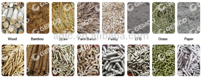 pellet making raw materials